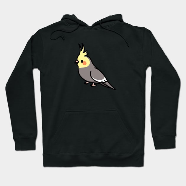 Cockatiel Hoodie by littlemandyart